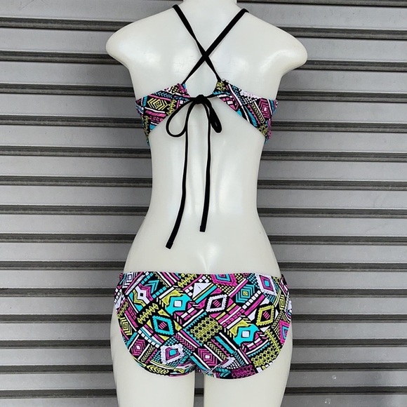 Xhilaration Two Piece Bikini Set Animal Print Size XL - Picture 4 of 9